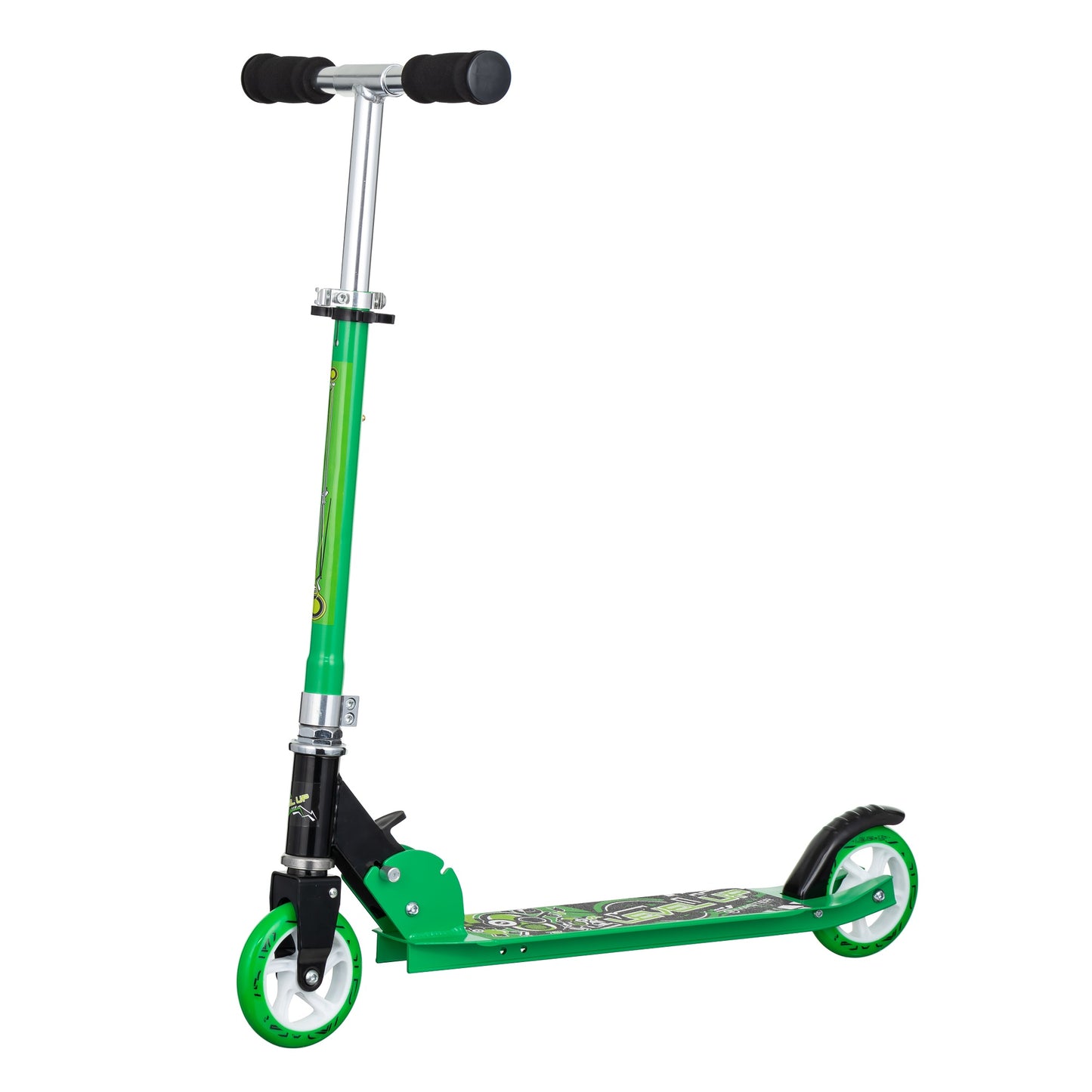 Faltscooter LEVEL UP - grün